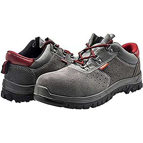 Bellota 7230541S1P - Zapatos de Seguridad Classic de Hombre y Mujer (Talla 41) de Serraje Transpirable y Cuello Acolchado