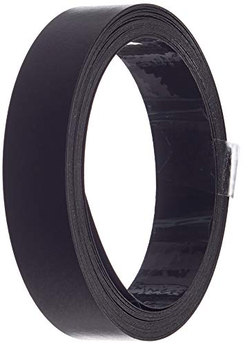 Ceys - Cantos adhesivos para madera - Máxima adherencia sin plancha - Color Negro - 19MM X 5M