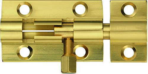 Abus SR40 M B - Pestillo de latón acabado en latón 40mm blister