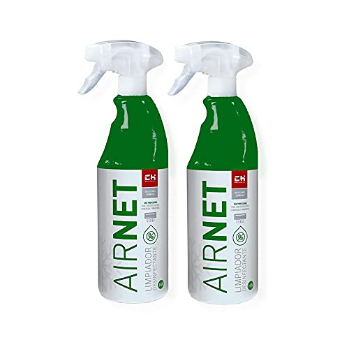 CH Quimica Pack AIRNET + AIRNET pulverizadores Limpiador Aire Acondicionado 750ml
