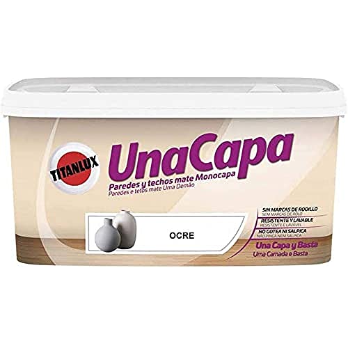 Pintura Titanlux Una Capa Mate Ocre 4L