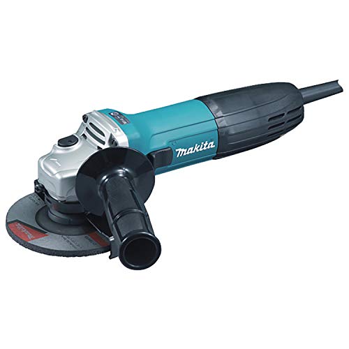 Makita GA4530R - Amoladora Angular, 720 W, Negro, Turquesa, único