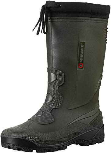 Spirale John 72243 - Botas de goma para hombre, color Verde, talla 37 EU