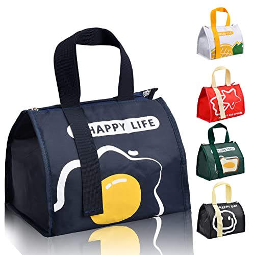 Xzeemo Bolsa Térmica Porta Alimentos, 8.7L Bolsa con Aislamiento Térmico para Comida, Bolsa de Almuerzo aislada, Bolsa Almuerzo Refrigerada, Bolso de picnic para Playa Oficina Trabajo Escuela (Azul)