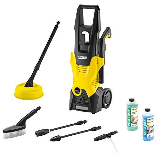 Kärcher K3 Car & Home - Kit hidrolavadora, Color amarillo