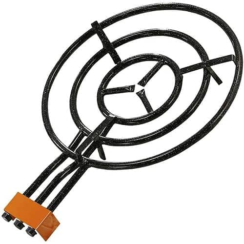CABLEPELADO - Paellero Gas butano de Hierro Garcima - hornillo - cocina gas - quemador - campingas - cocinilla portatil - infiernillo - 60 cm