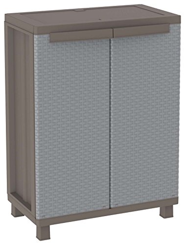 Terry, Jrattan 68 , Armario 2 Puertas con 1 Estante Interno. 68X37,5X91,5 cm