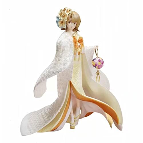 ZLCO My Teen Romantic Comedy Snafu Climax! Figure Iroha Isshiki 1/7 Size PVC Anime Figure, Multicolor (Wedding Dresses Ver.)