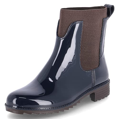 Rieker P8290, Chelsea Mujer, Blue, 38 EU