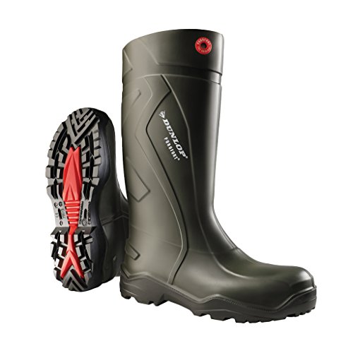 Dunlop Purofort+ Botas de Goma, Verde, EU 41