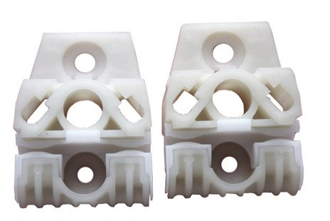 myshopx Kit de reparación de elevalunas C42, para puerta corredera, tirador de cuerda, pieza deslizante, elevalunas, juego de reparación de clips, rodillo de elevalunas, polea