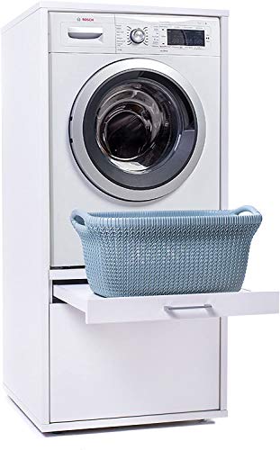 Torre de Lavado Básico con Bandeja Extensible para elevar la Lavadora/Secadora