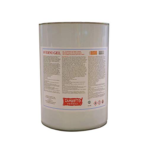 Limpiador de gel neutro fuerte para madera y metal de 1 y 5 litros (1 litro)