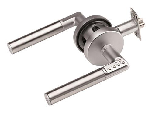 Tesa Assa Abloy,MCHD3500CM,Manilla electrónica con teclado digital CODE HANDLE Roseta con Picaporte. Mano Derecha,Cromado