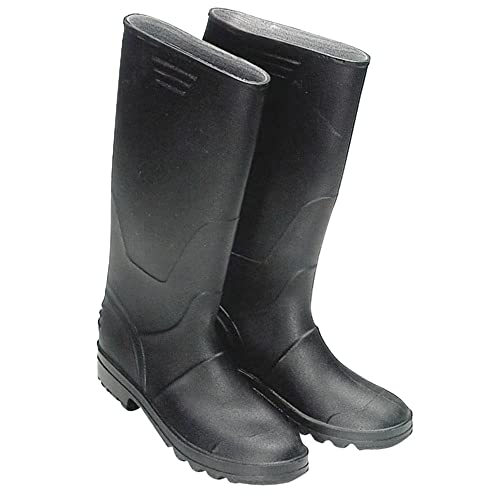Botas Goma Altas Negras Nº 45 (Par)