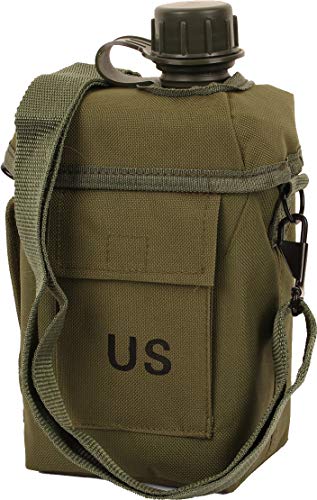 Patrol Canteen 2L with Case and Strap-Olive by Mil-Tec