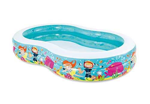 Intex 56490NP - Piscina hinchable rectangular 262 x 160 x 46 cm, 640 litros