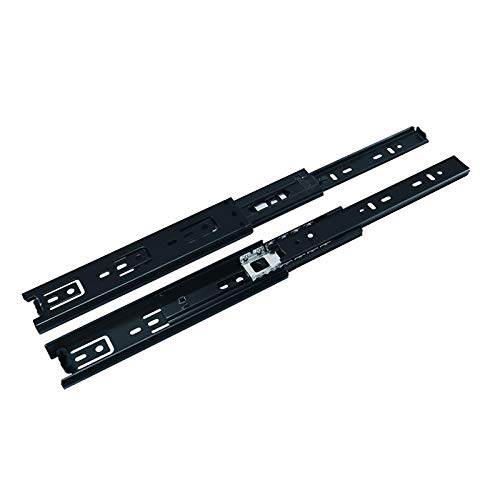 2 corredores de cajón de extensión completa, 3 portaobjetos de repuesto de 20 kg, capacidad de carga para cocina y dormitorio (8 pulgadas)