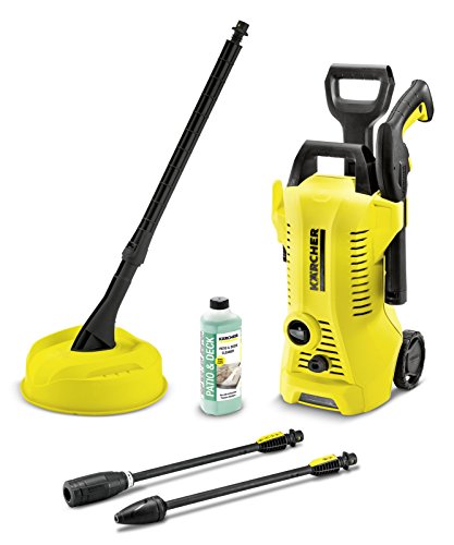 Kärcher K2 Premium Full Control Home - Hidrolimpiadora de alta presión para exteriores 110 bar, 1400 W, 360 L/h (1.673-426.0)