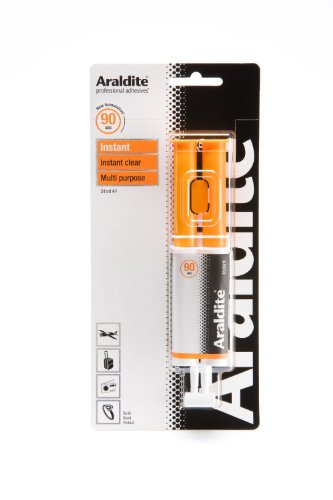 Araldite – 24 ml Jeringa de instantánea y transparente