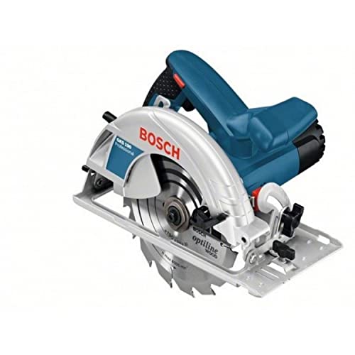 Bosch Professional Sierra Circular (1400 W, Disco 190 mm, en caja), Azúl, Disco 190 mm