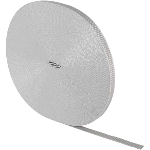 Schellenberg 11431 Cinta de persiana enrollable 18mm, 50m, gris