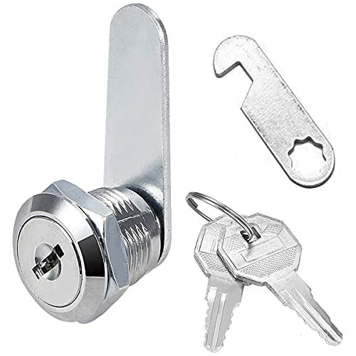 Cerradura para puerta de armario con 2 llaves para archivador de archivador