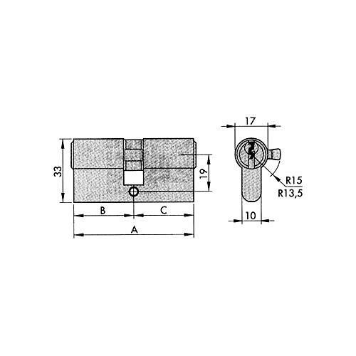 Azbe - Cilindro Monoblock De 70