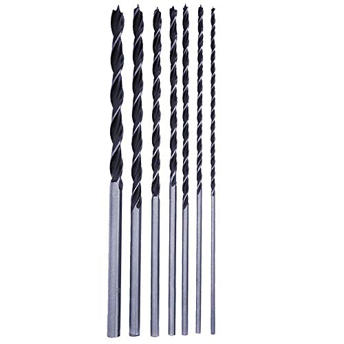 Juego de brocas para madera, 30 cm de largo, para taladros de vigas