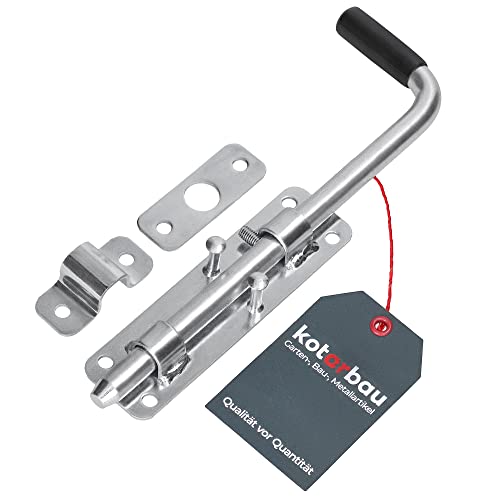 KOTARBAU® Pestillo de Puerta 220 mm Cerradura de Puerta Pestillo de Puerta Cierre de Puerta Puerta Seccional