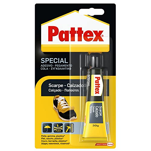 Pattex Pegamento para calzados, flexible, duradero y resistente al agua - 30 g