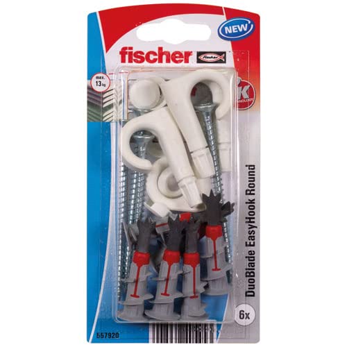 BLISTER 6 HEMBRILLAS ABIERTA DUOBLADE EASYHOOK 557920 FISCHER
