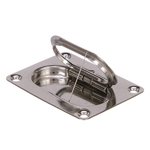 Seachoice 50-36701 Tirador Rectangular Tapa Tambucho Inox, 76 x 57 mm