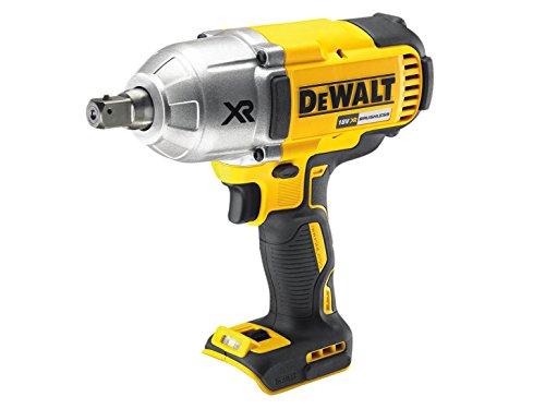 DEWALT DCF899N-XJ - Llave de impacto sin escobillas XR 18V, Luz LED y carcasa de magnesio, 2400imp/min, 3 velocidades (0-400/1200/1900rpm), Sin cargador/batería