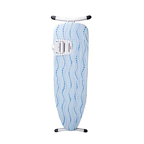 Hyy-yy Plancha, Tabla de planchar ultraligera tabla de planchar Tabla de planchar plegable grande reforzado con equilibrio de gravedad del diseño del acero for el hogar tabla de planchar (Color: azul,