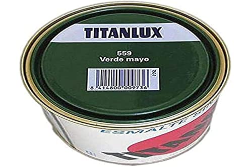 ESMALTE SINTÉTICO BRILLANTE VERDE MAYO 750ml TITANLUX 001055934