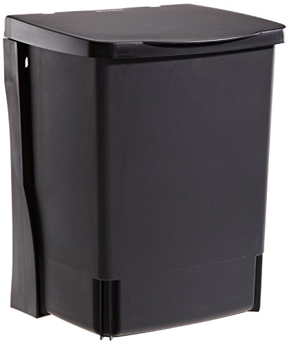 Brabantia Cubo de Basura Integrado, Negro, 0 cm