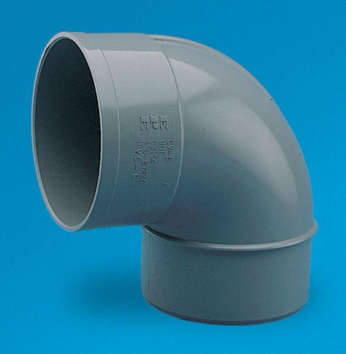 Adequa sistemas de canalón - Codo 87,5 pvc cv-8 macho-hembra diámetro 110