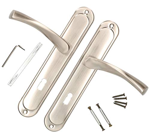 KOTARBAU Picaporte para puerta (72 mm, satinado)