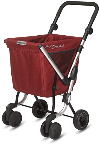 Playmarket We Go Carro Compra Plegable con Bolsa térmica y plástico de Lluvia