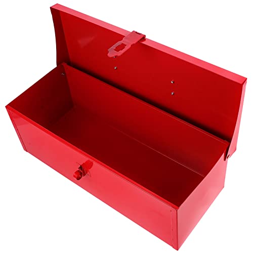 GANAZONO Gabinete de Almacenamiento Portátil Caja de Herramientas en Voladizo Caja de Herramientas de Granero de Metal Estuche de Transporte Contenedor de Almacenamiento de