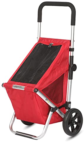 Playmarket Go Fun Carro de la Compra, 50 litros, Poliéster, Rojo