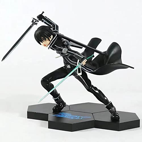 Nmomoytu Dengeki Bunko: Sword Art Online 2 3ª generación Kirito Figura de acción Modelo 15cm