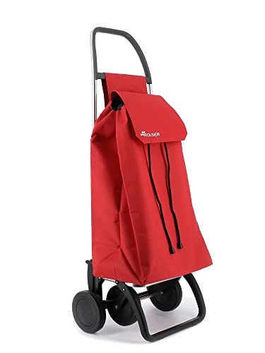 Rolser Carro Saquet LN 4 Ruedas - Rojo