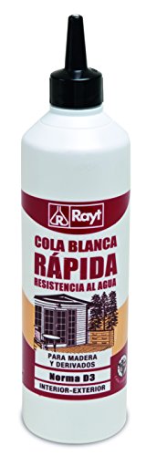 Rayt 066-81 Botellín de cola blanca D3 resistente a la humedad apta para exteriores, 750gr