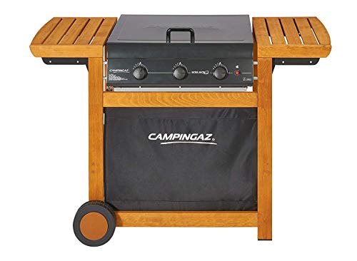 Campingaz Adelaide 3 Woody DualGas 14000 W - Barbacoa (14000 W, Barbacoa, Gas, 14000 W, 830 g/h, 830 g/h)