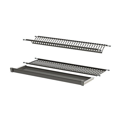 Compagnucci Store - Kit de escurridor de platos de acero estampado