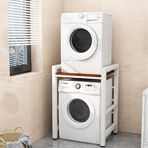 Estante De Almacenamiento Encima De La Lavadora, Secadora De Piso Doméstico Estante De Almacenamiento Para Lavavajillas Adecuado Para Baño Cocina Balcón Lavadero, Capacidad De Carga 300 Kg