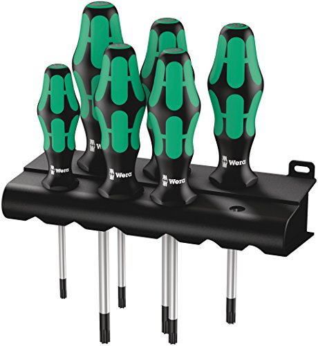 WERA-05028062001-367/6 TORX - Juego de destornilladores + Bandeja