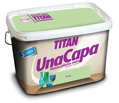 PINTURA UNA CAPA MATE VERDE SUAVE 750 ML